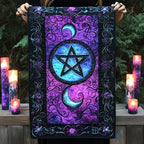 Celestial Wicca Glow Table Runner