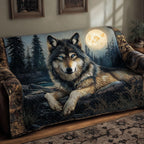 Celestial Wolf Sofa Cover