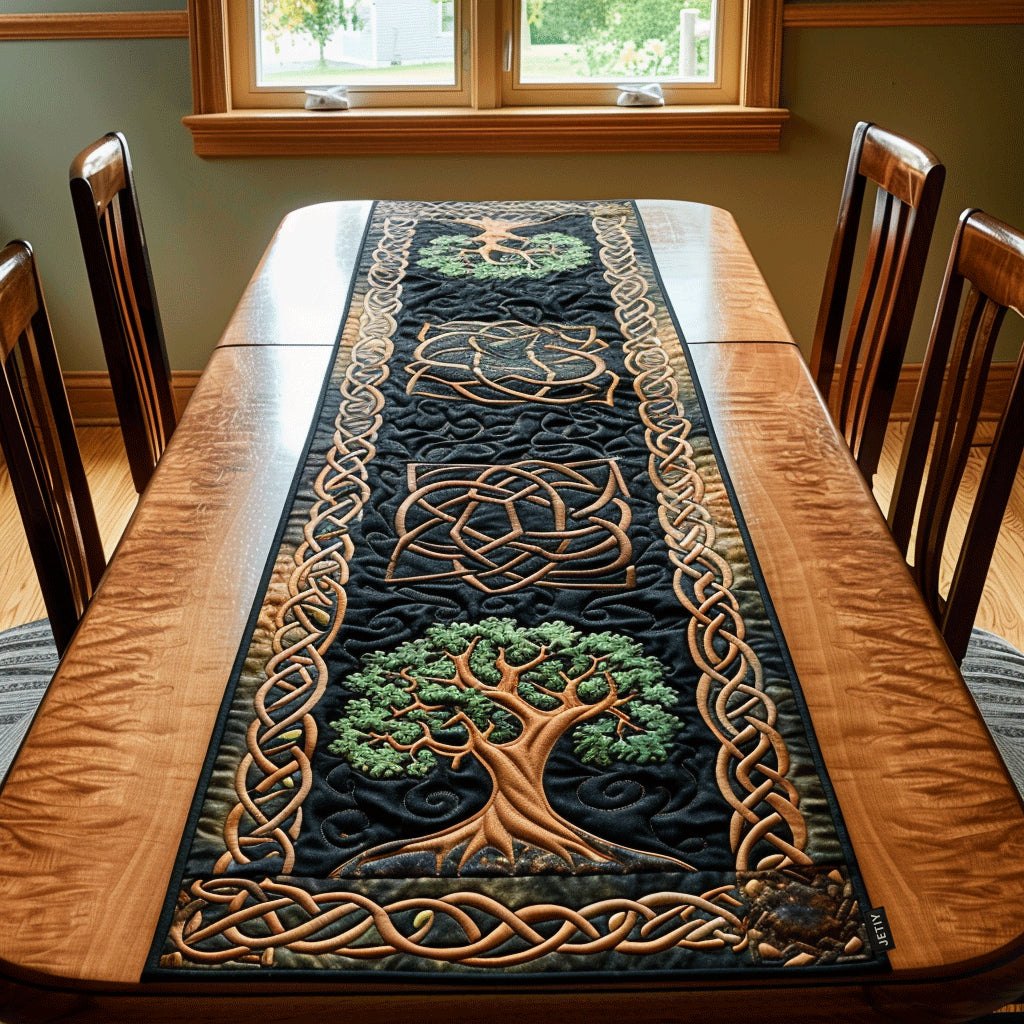 Celtic Spirit Tree Table Runner