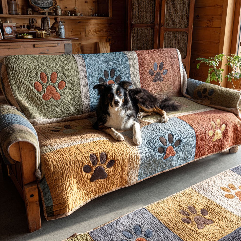 Charming Paw Sofa Cover
