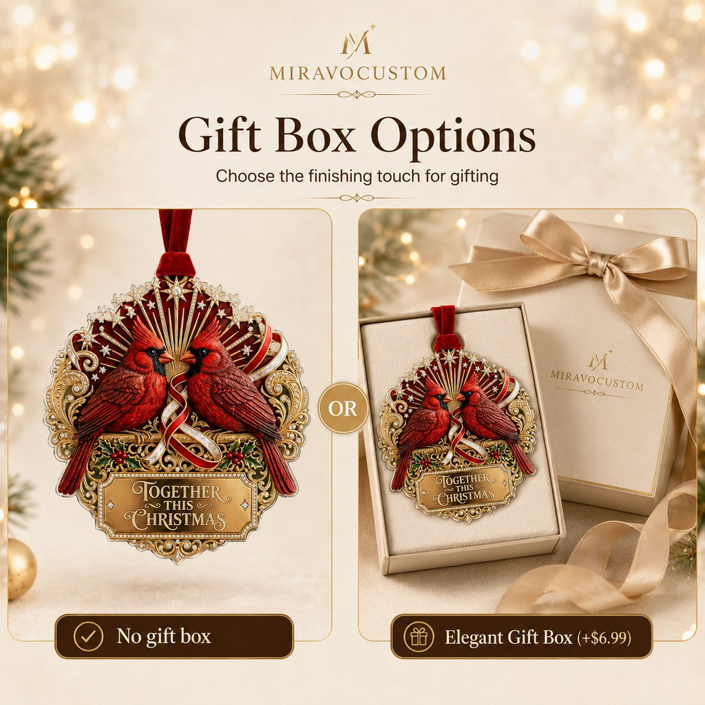 Gift box options: plain or Elegant Gift Box
