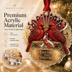 Premium acrylic material, close up
