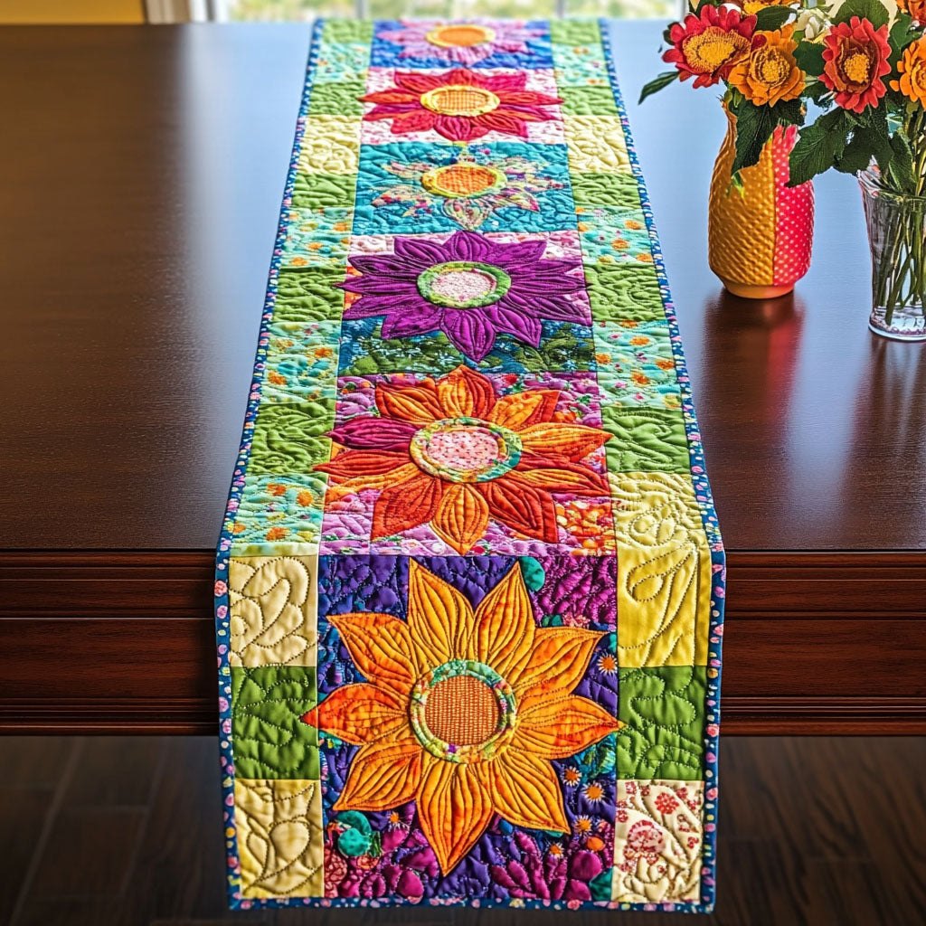 Cheerful Bloom Table Runner
