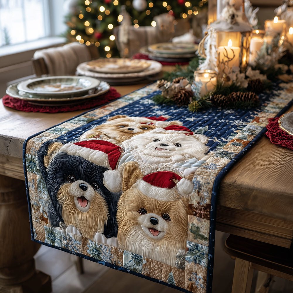 Cheerful Fluff Table Runner