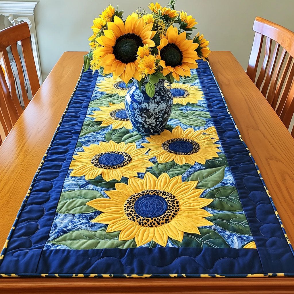 Cheerful Garden Table Runner