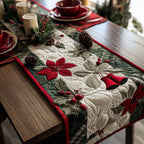 Cheerful Winter Table Runner