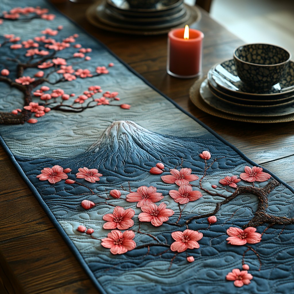 Cherry Blossom Bliss Table Runner