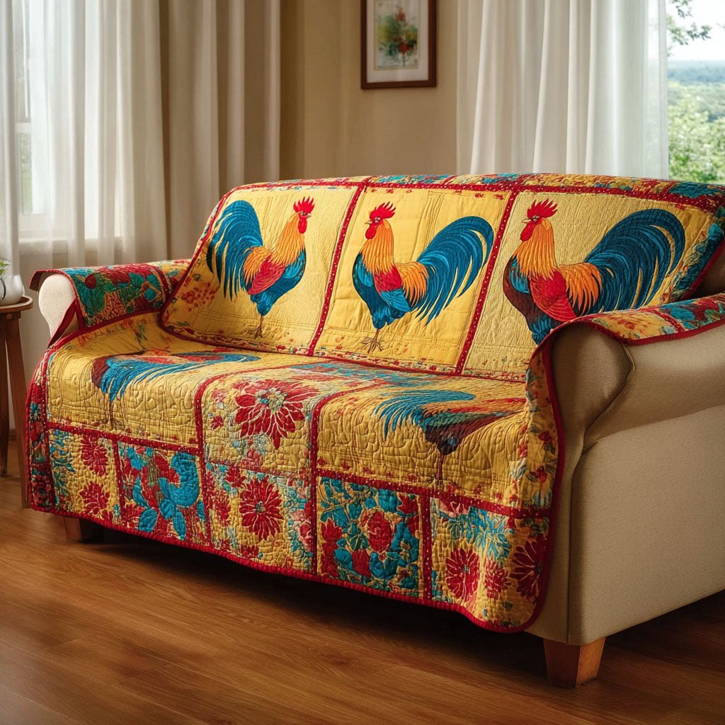 Chicken Bloom Sofa Cover