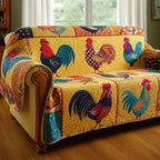 Chicken Garden Sofa Cover