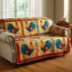 Chicken Meadow Sofa Cover