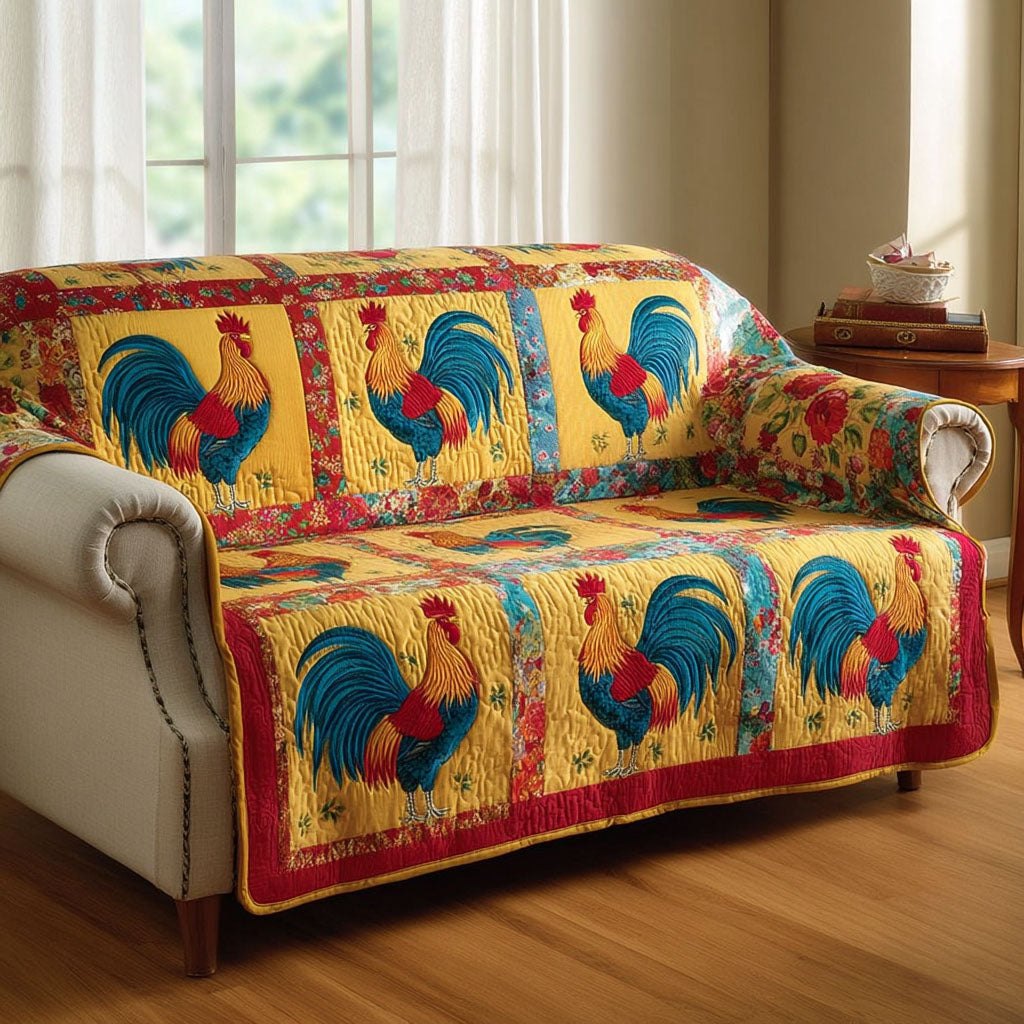 Chicken Meadow Sofa Cover