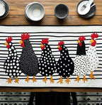 Chicken Coop Table Runner