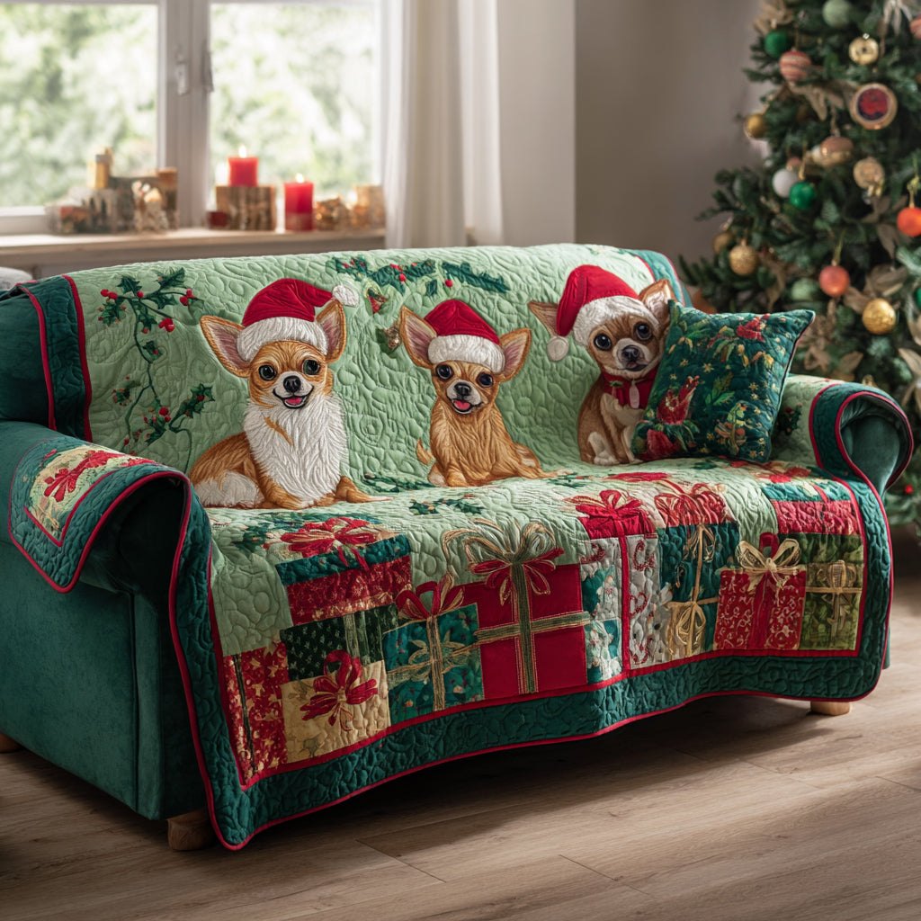 Chihuahua Cheer Sofa Cover