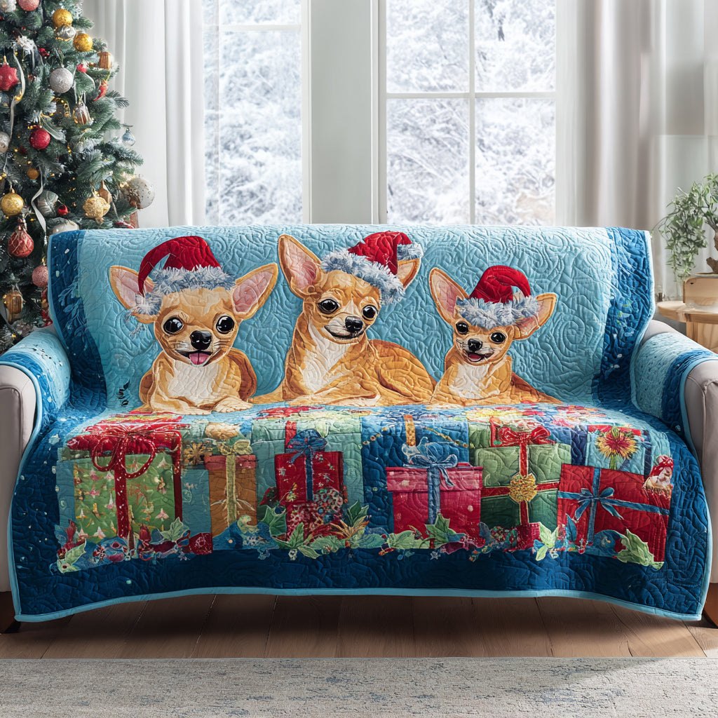 Chihuahua Present Sofa Cover