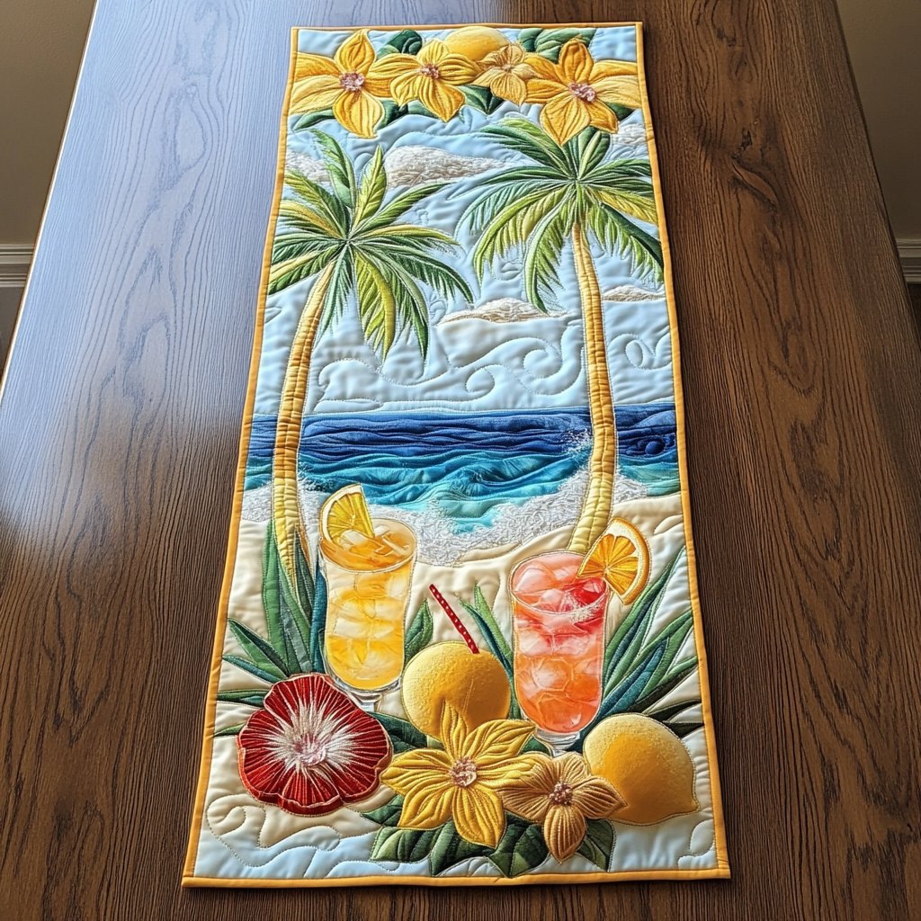 Chill Tropics Table Runner