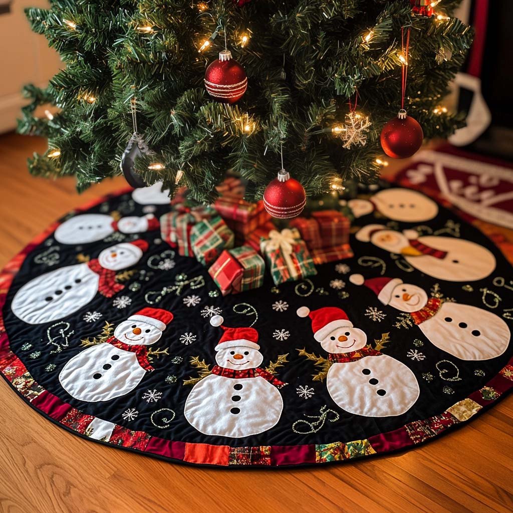Chilly Cheer Christmas Tree Skirt
