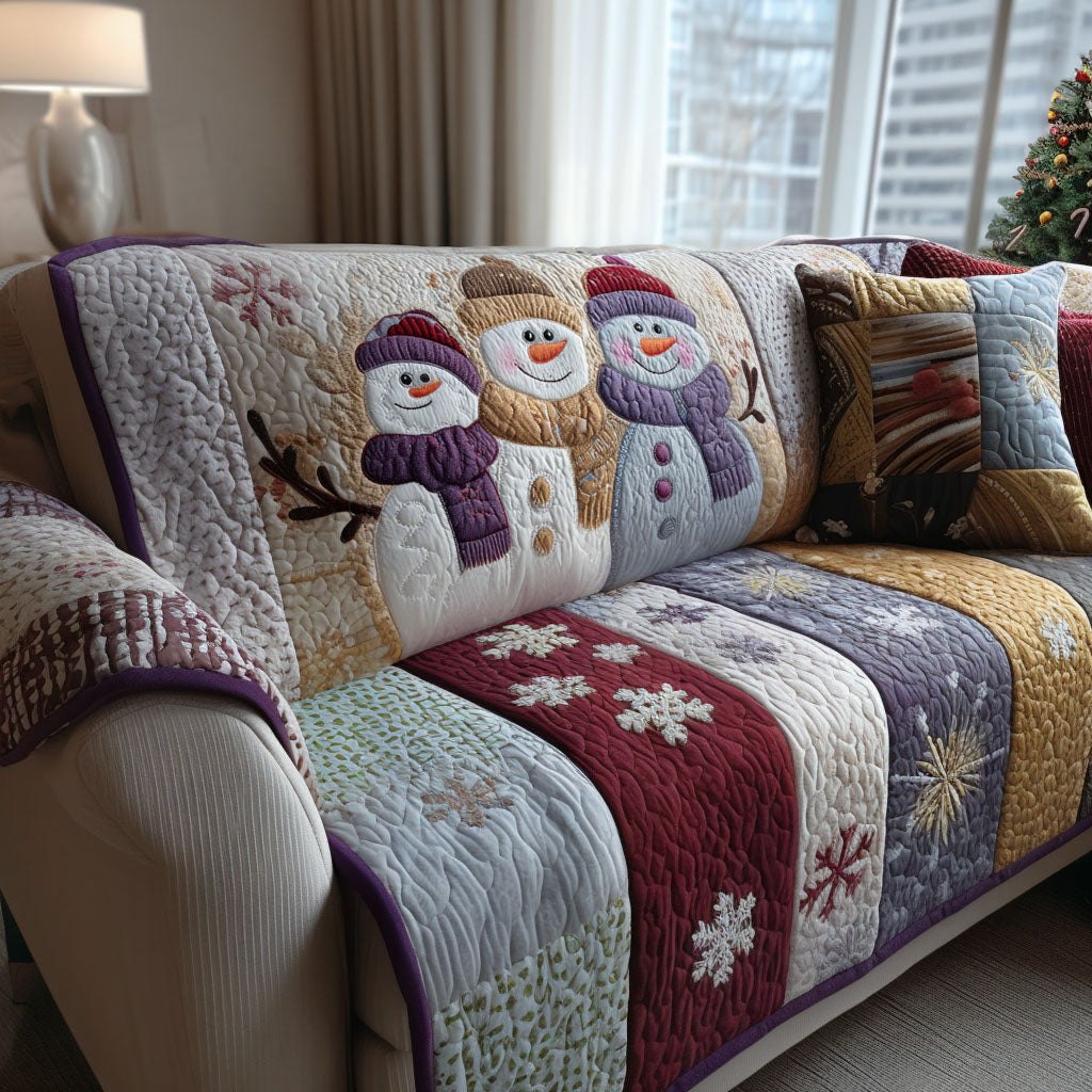 Chilly Cheer Crew Sofa Cover