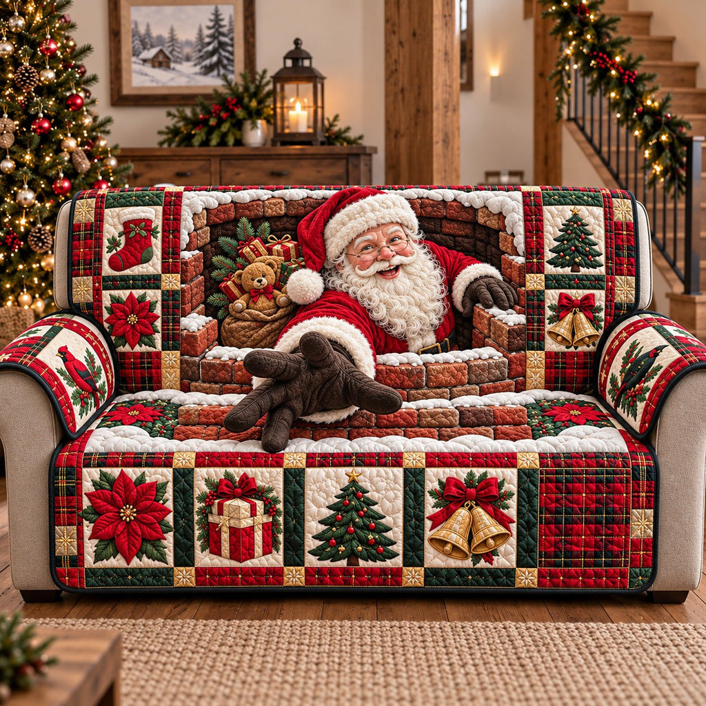 Chimney Santa Sofa Cover