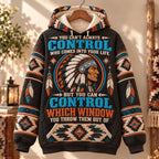 Choose Your Circle hoodie, all-over print