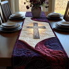 Christian Cross Valley Table Runner