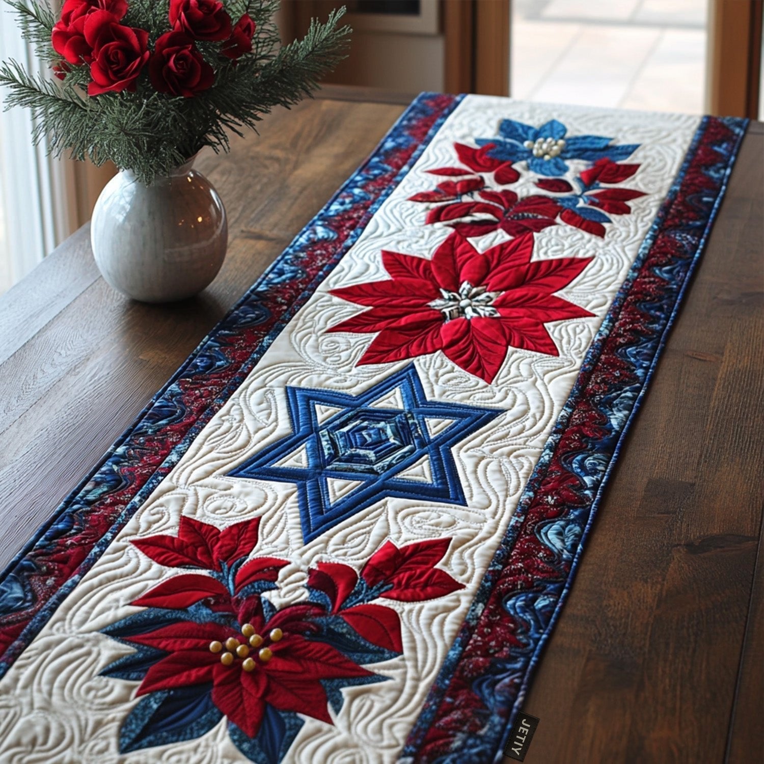 Christmas Charm Table Runner