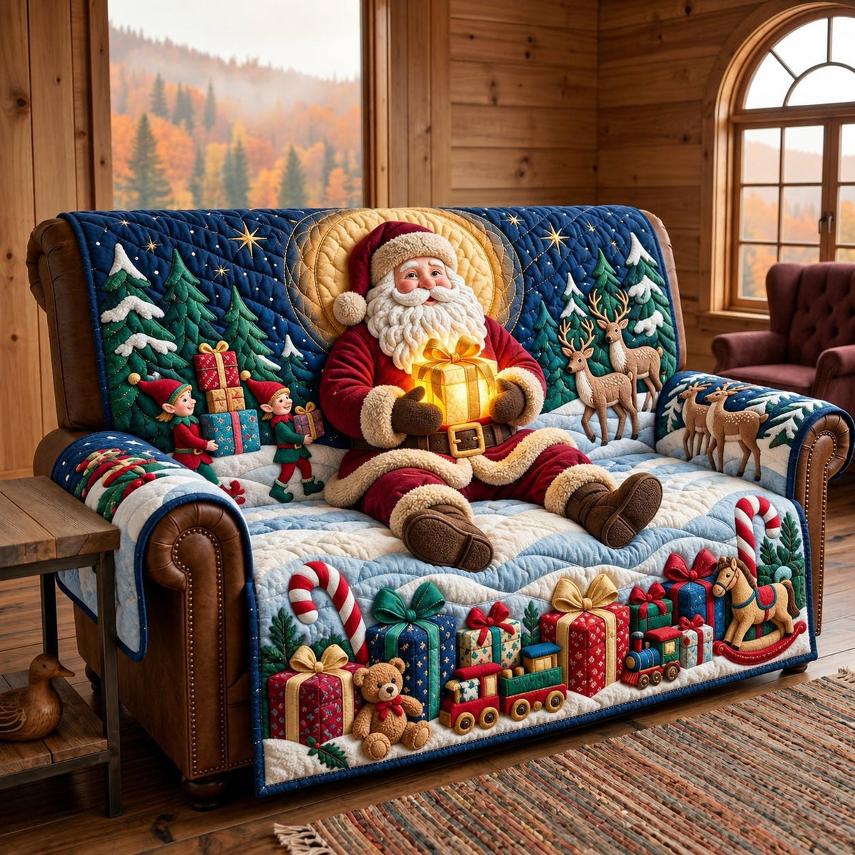 Christmas Cheer Sofa Cover