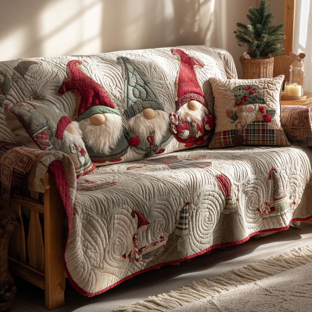 Christmas Crew Sofa Cover