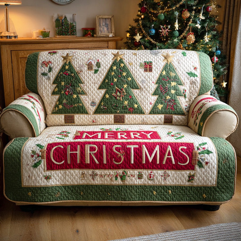 Christmas Dream Lane Sofa Cover