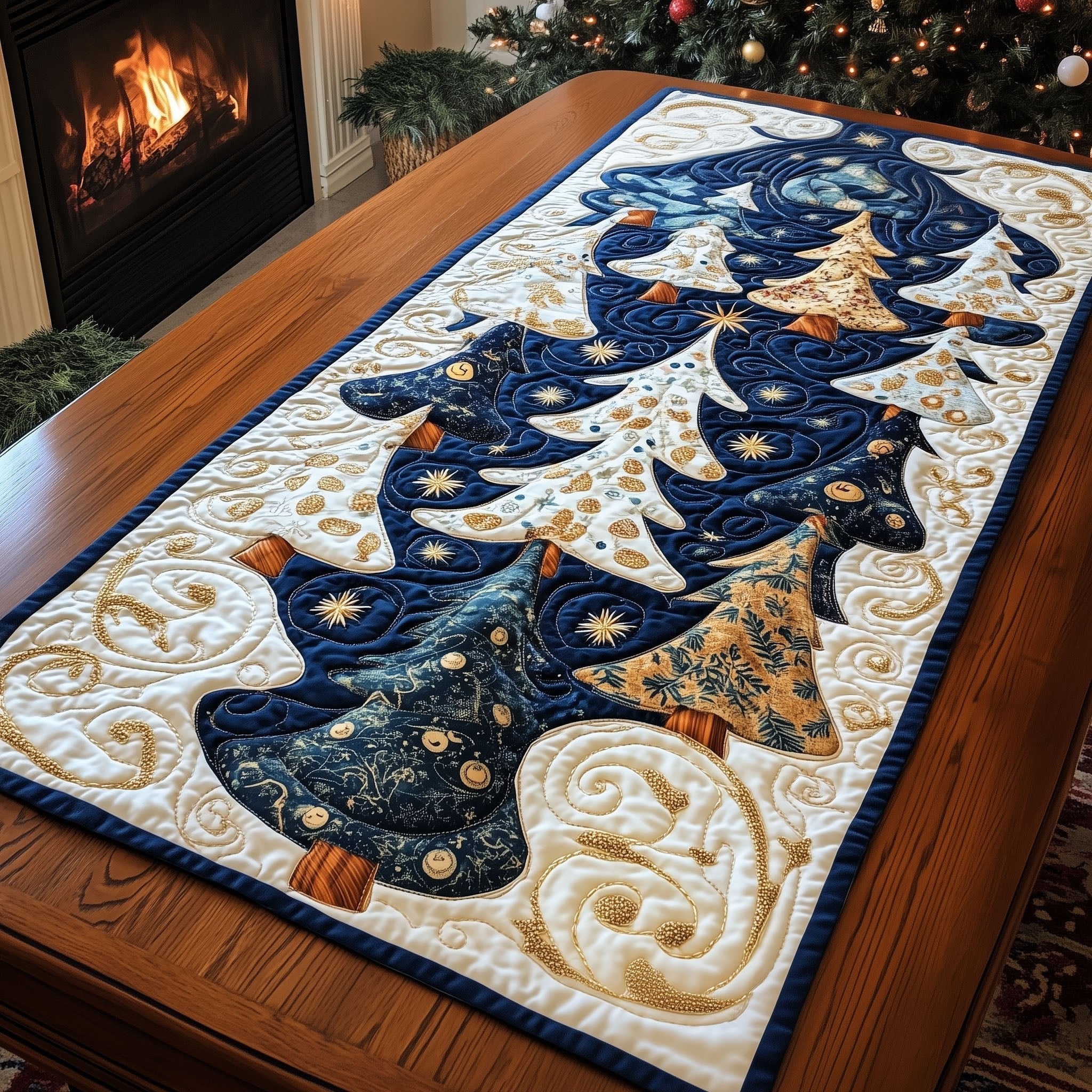 Christmas Eve Joy Table Runner
