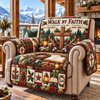 Christmas Faith Sofa Cover