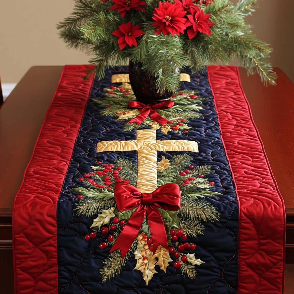 Christmas Faith Table Runner