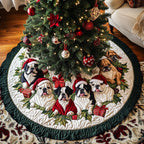 Christmas French Bulldog Christmas Tree Skirt