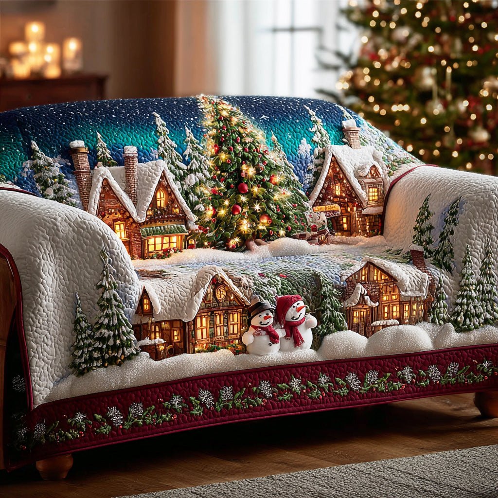 Christmas Glow Valley Sofa Cover
