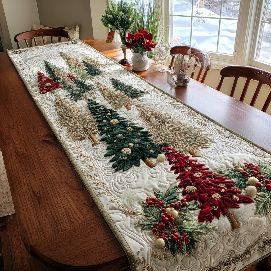 Christmas Grove Table Runner