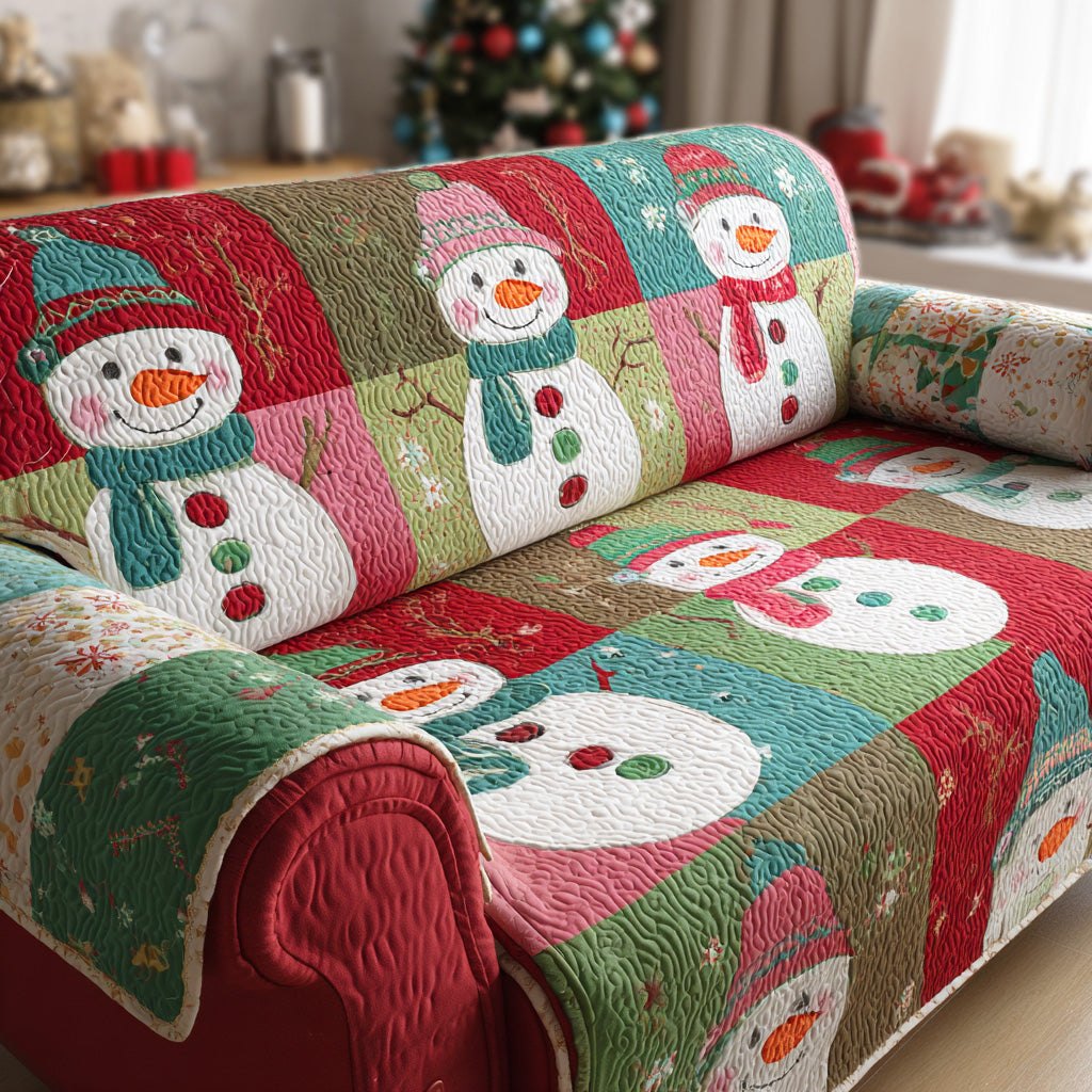 Christmas Home Glow Sofa Cover