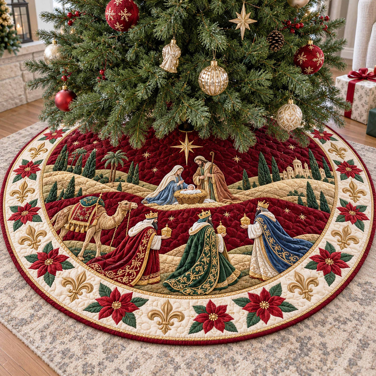 Christmas Hope Christmas Tree Skirt