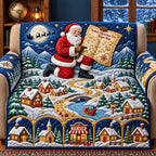 Christmas Map Sofa Cover