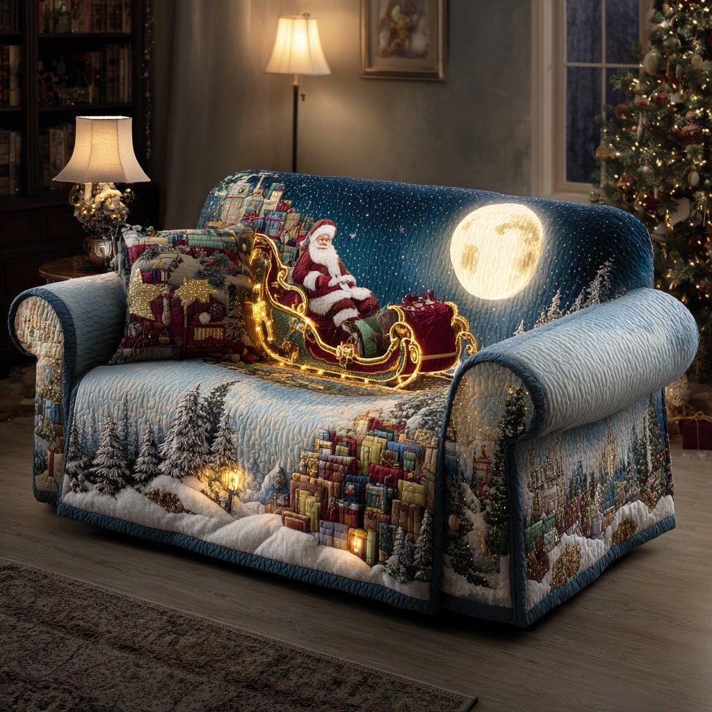 Christmas Moon Dream Sofa Cover