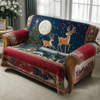 Christmas Moonrise Sofa Cover