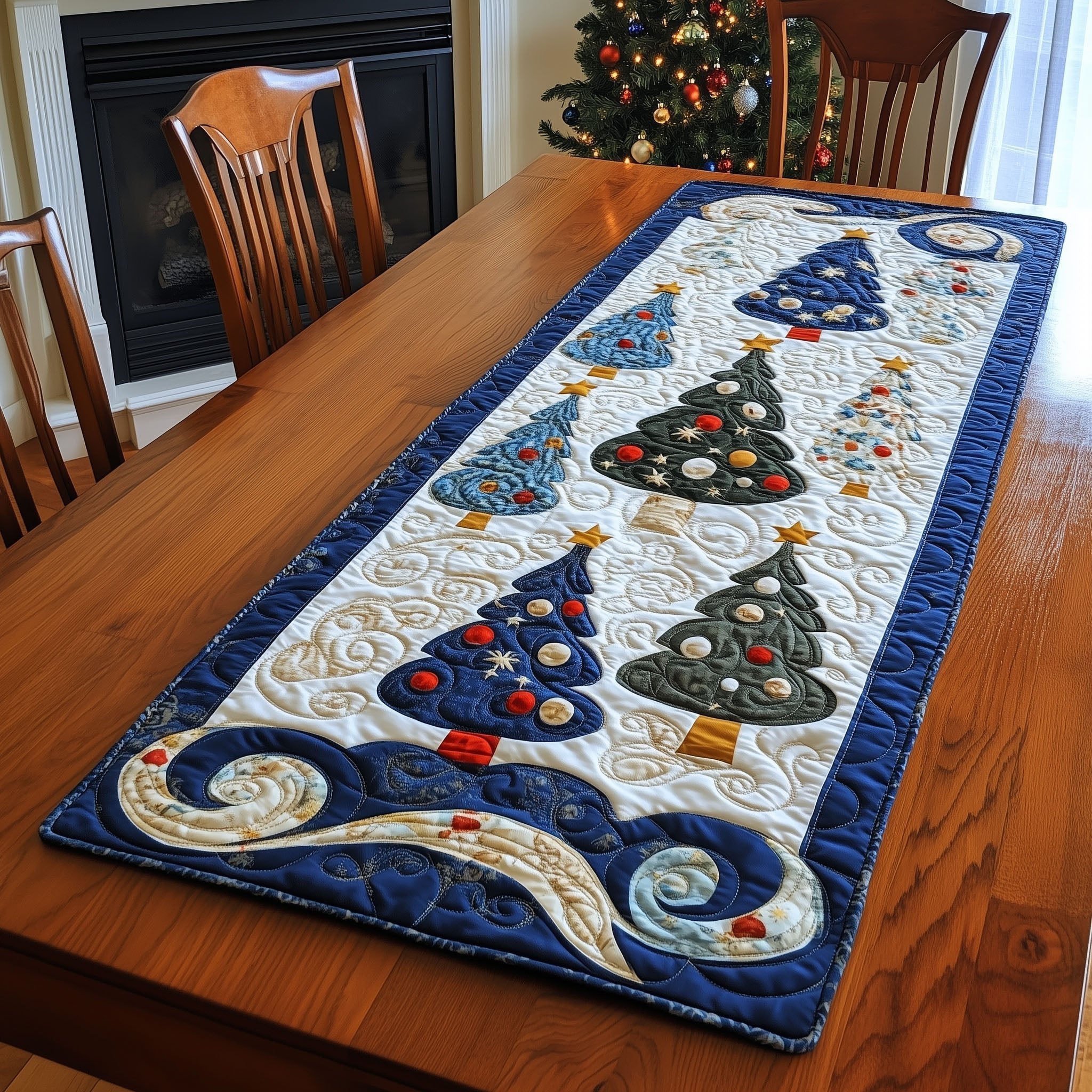Christmas Morning Magic Table Runner