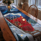 Christmas Rail Magic Table Runner