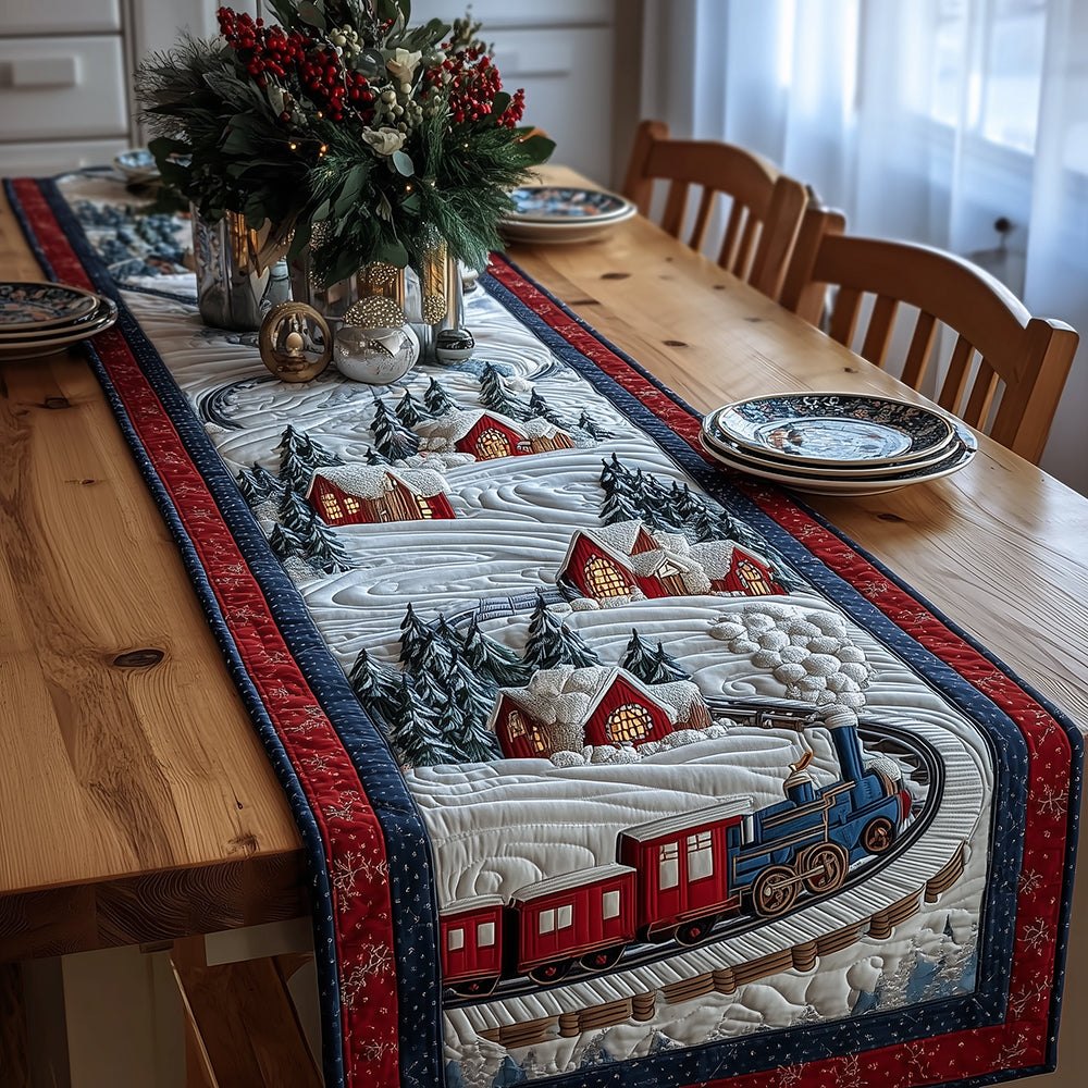 Christmas Rail Table Runner