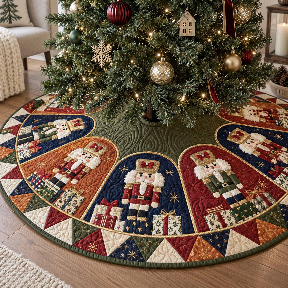 Christmas Sentry Christmas Tree Skirt