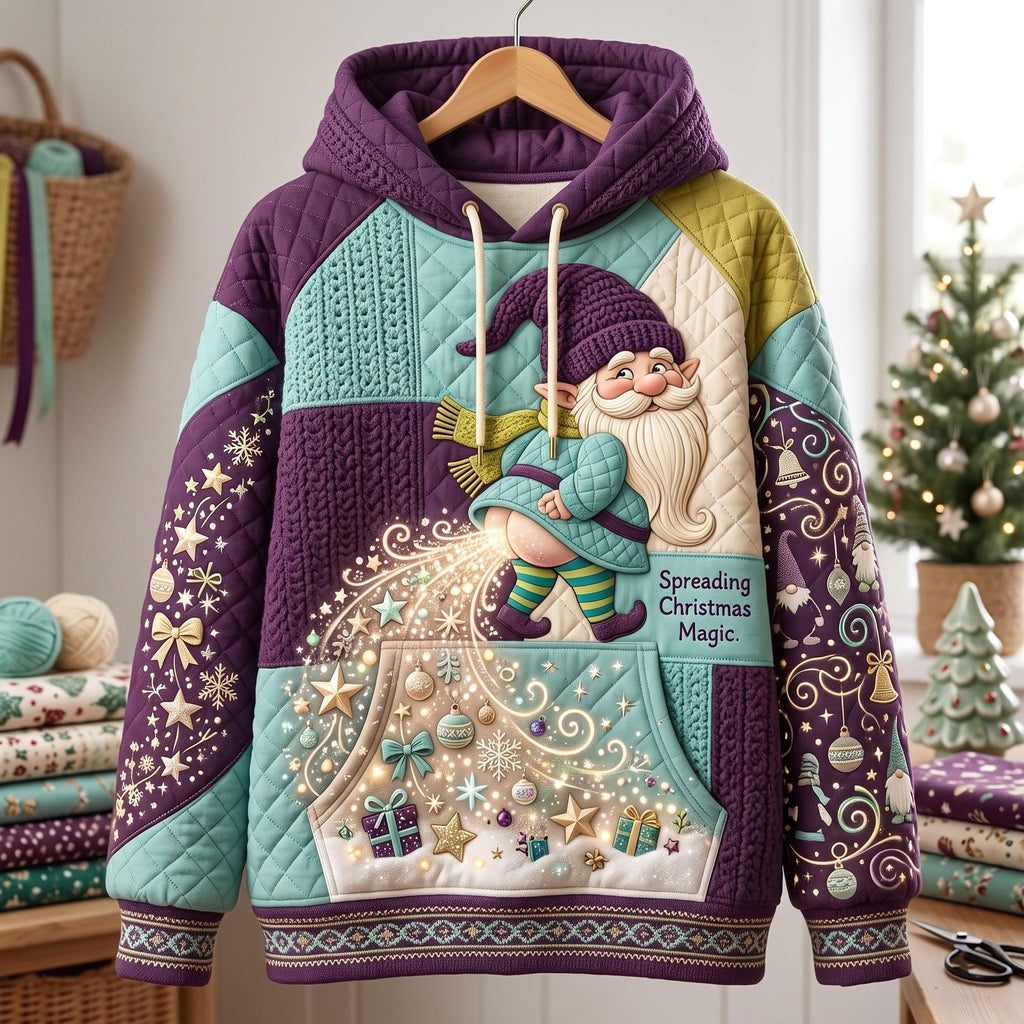 Christmas Snowman hoodie, all-over print