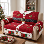 Santa Suit Belt Sofa Cover