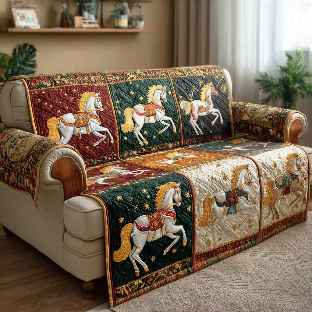 Christmas Stable Sofa Cover