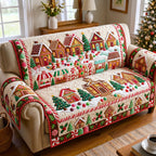 Gingerbread Candy Village Sofa Cover