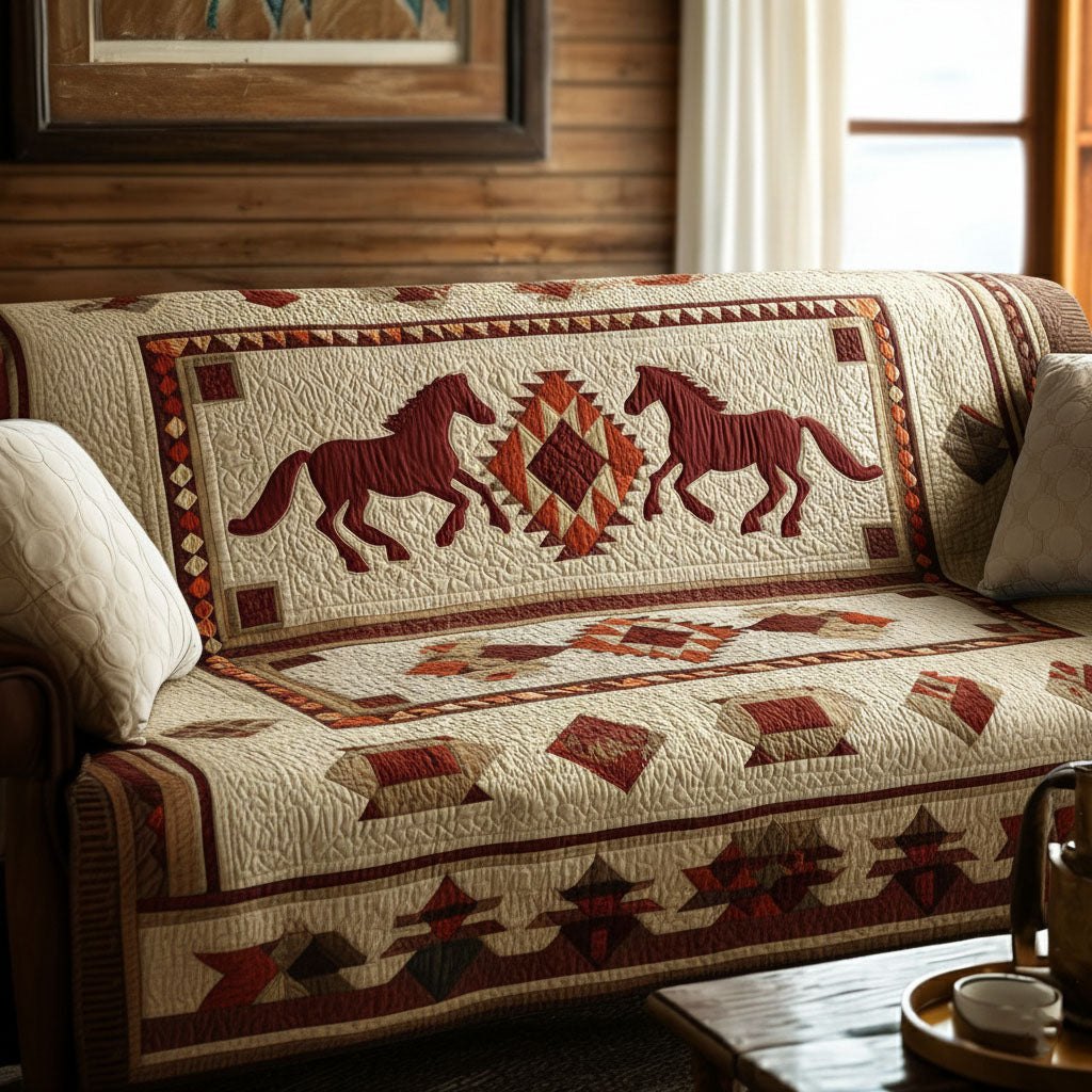 Cinnamon Sand Wild Harmony Sofa Cover