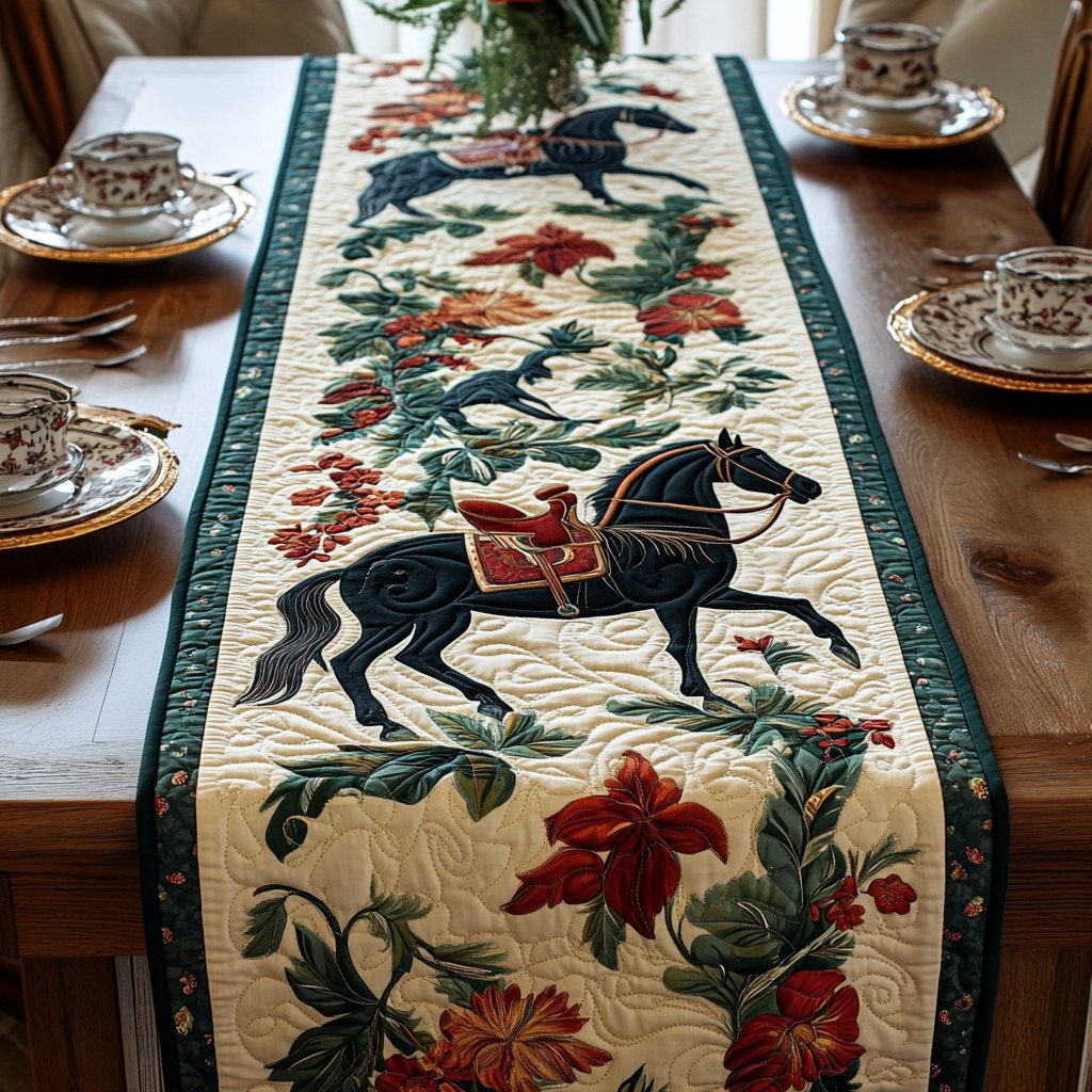 Classic Cavalry Table Runner