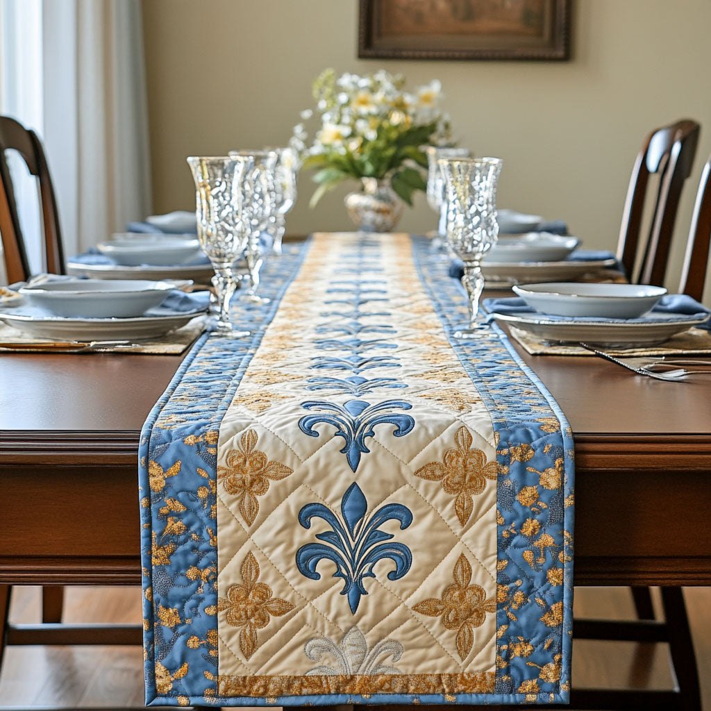 Classic Crest Table Runner